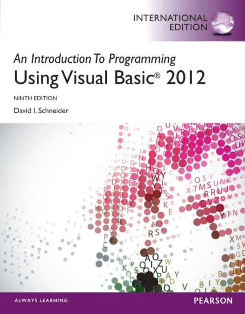 Introduction to Programming with Visual Basic 2012, An : International Edition, PDF eBook