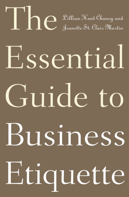 The Essential Guide to Business Etiquette, PDF eBook