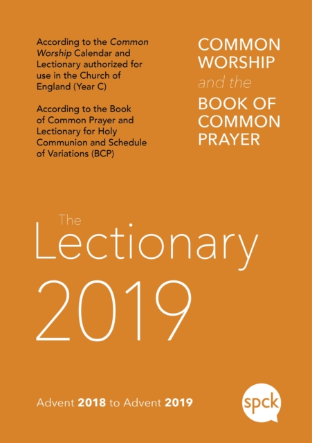 Common Worship Lectionary 2019, Paperback / softback Book