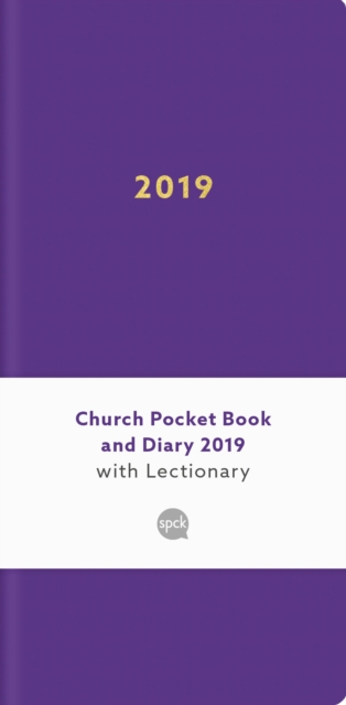 Church Pocket Book and Diary 2019 : Purple, Hardback Book