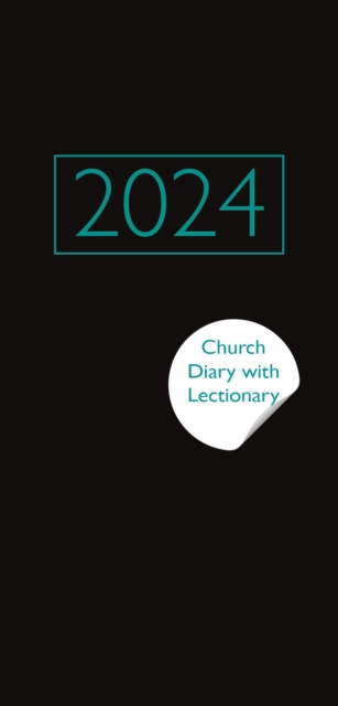 Church Pocket Book and Diary 2024 Black with Lectionary, Diary or journal Book