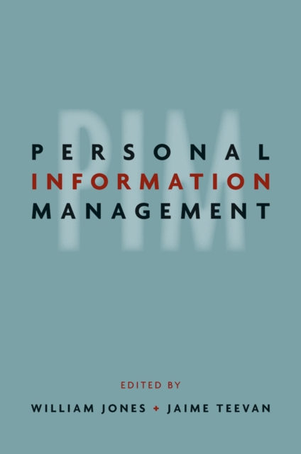 Personal Information Management, Hardback Book