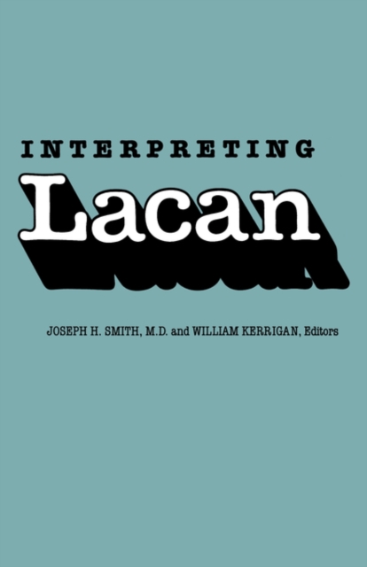 Interpreting Lacan, Hardback Book