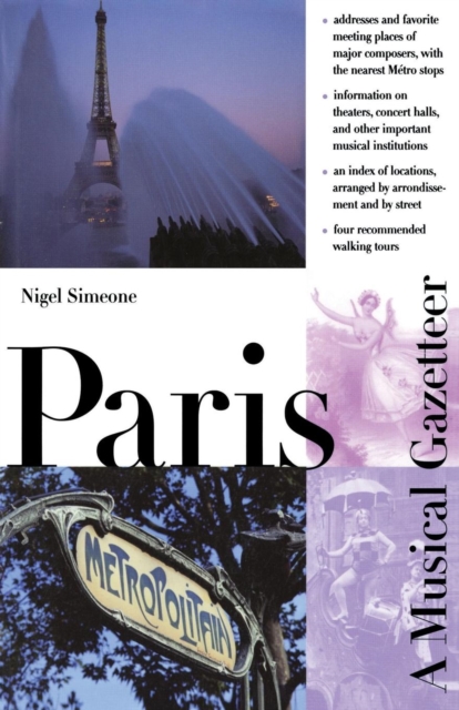 Paris--A Musical Gazetteer, Paperback / softback Book