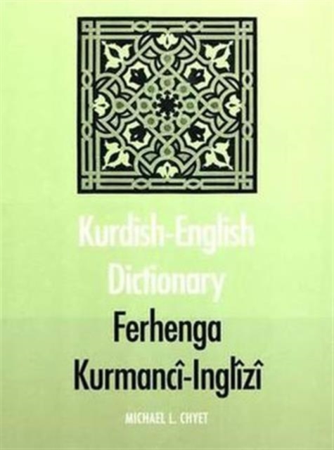 Kurdish-English Dictionary, Hardback Book