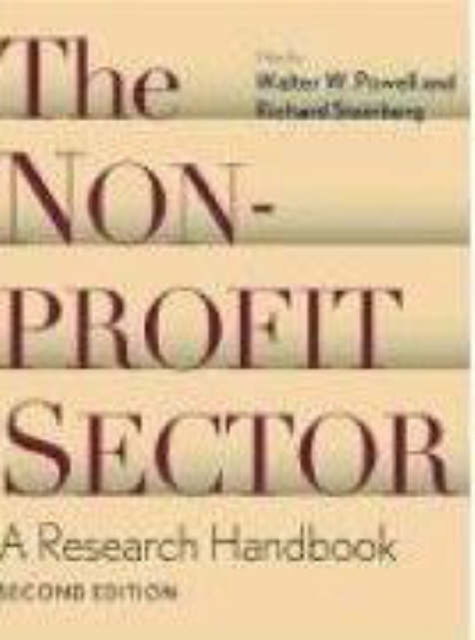 The Nonprofit Sector : A Research Handbook, Hardback Book