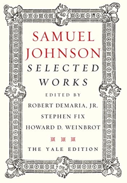 Samuel Johnson : Selected Works, Hardback Book