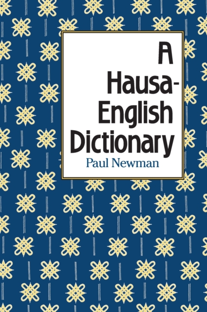A Hausa-English Dictionary, Hardback Book