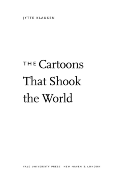 The Cartoons That Shook the World, Hardback Book