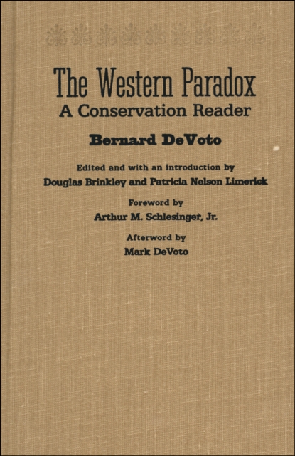 The Western Paradox : A Conservation Reader, EPUB eBook