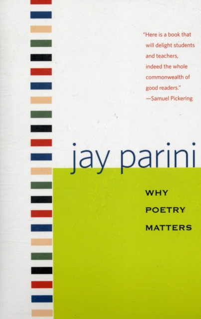 Why Poetry Matters, Paperback / softback Book