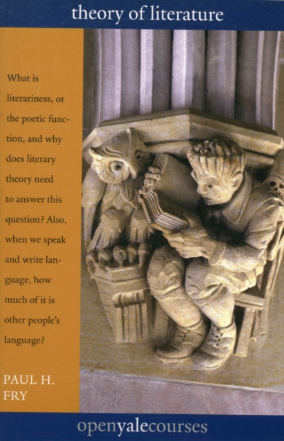 Theory of Literature, Paperback / softback Book