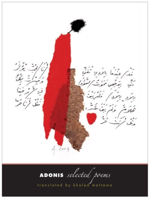 Adonis : Selected Poems, Paperback / softback Book