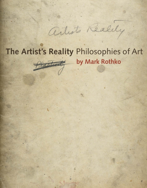 The Artist's Reality, EPUB eBook