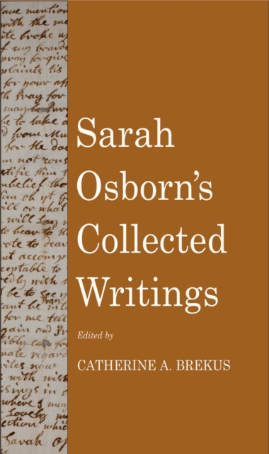 Sarah Osborn's Collected Writings, EPUB eBook