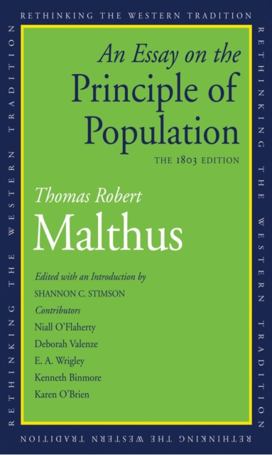 An Essay on the Principle of Population : The 1803 Edition, EPUB eBook