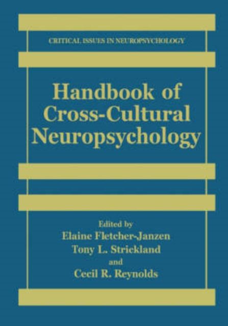 Handbook of Cross-Cultural Neuropsychology, Hardback Book