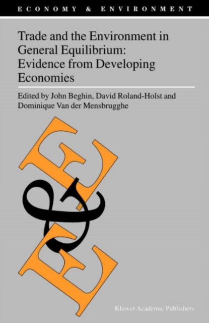 Trade and the Environment in General Equilibrium: Evidence from Developing Economies, PDF eBook