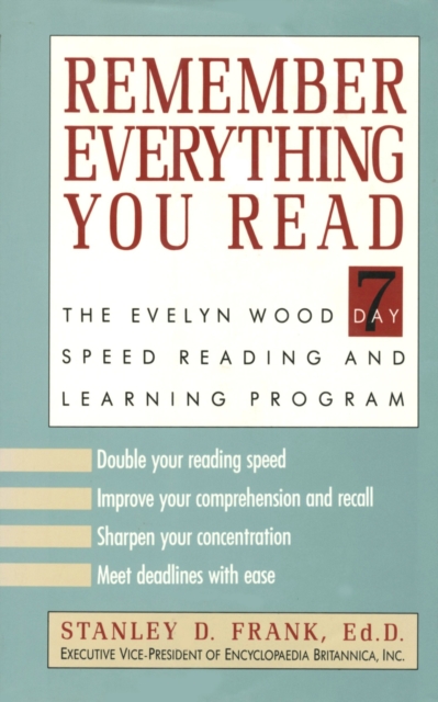Remember Everything You Read, EPUB eBook