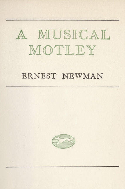 Musical Motley, EPUB eBook