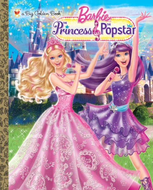 Princess and the Popstar Big Golden Book (Barbie), EPUB eBook