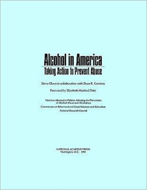 Alcohol in America : Taking Action to Prevent Abuse, Paperback / softback Book