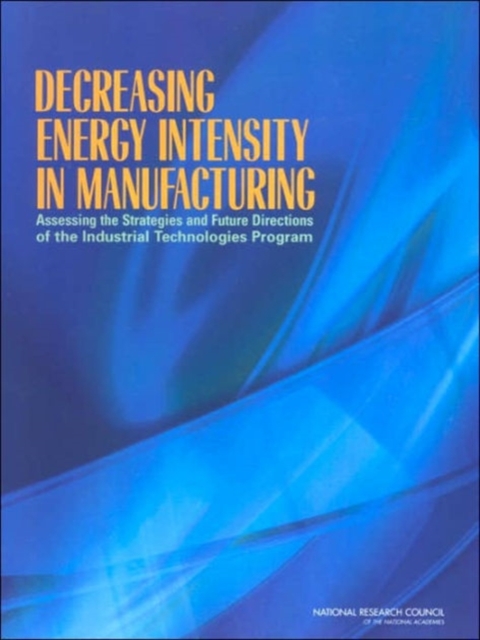Decreasing Energy Intensity in Manufacturing : Assessing the Strategies and Future Directions of the Industrial Technologies Program, Paperback / softback Book