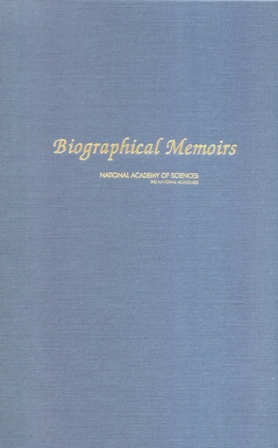 Biographical Memoirs : Volume 90, EPUB eBook