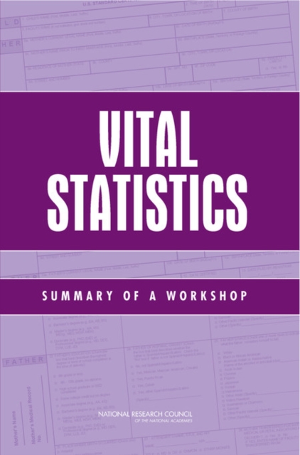 Vital Statistics : Summary of a Workshop, EPUB eBook