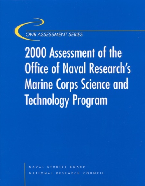 2000 Assessment of the Office of Naval Research's Marine Corps Science and Technology Program, EPUB eBook