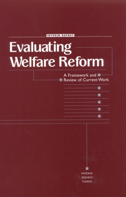 Evaluating Welfare Reform : A Framework and Review of Current Work, Interim Report, EPUB eBook