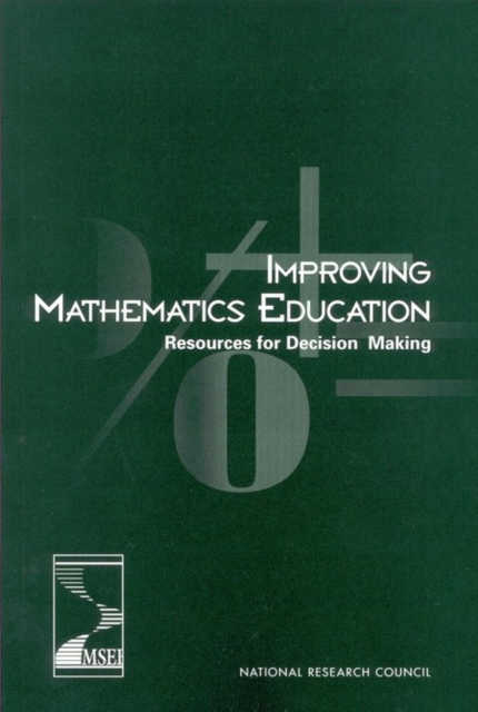 Improving Mathematics Education : Resources for Decision Making, PDF eBook