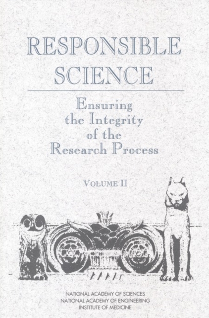 Responsible Science : Ensuring the Integrity of the Research Process: Volume II, PDF eBook