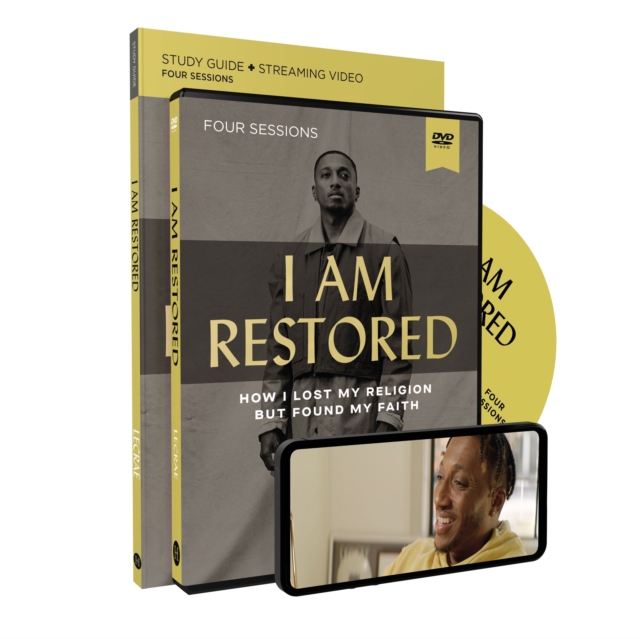 I Am Restored Study Guide with DVD : How I Lost My Religion but Found My Faith, Paperback Book