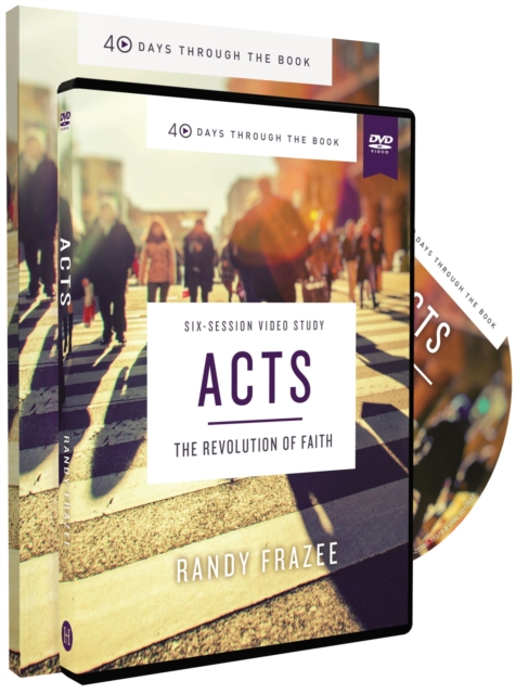 Acts Study Guide with DVD : The Revolution of Faith, Paperback / softback Book