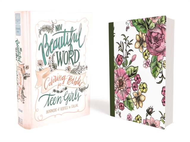 NIV, Beautiful Word Coloring Bible for Teen Girls, Hardcover : Hundreds of Verses to Color, Hardback Book