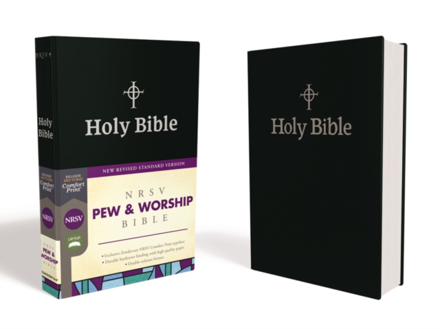 NRSV, Pew and Worship Bible, Hardcover, Black, Comfort Print, Hardback Book