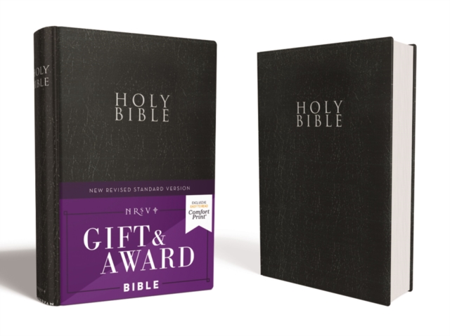 NRSV, Gift and Award Bible, Leather-Look, Black, Comfort Print, Paperback / softback Book