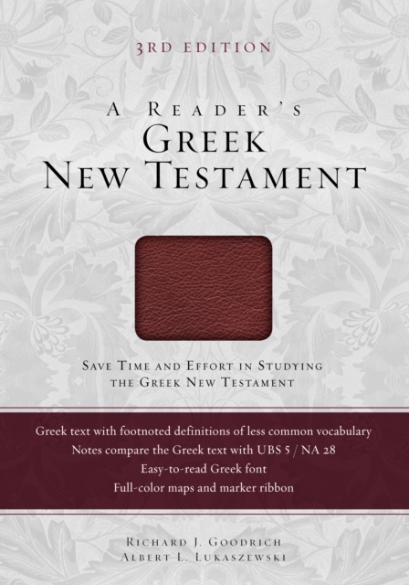 A Reader's Greek New Testament : Third Edition, EPUB eBook