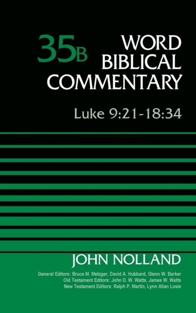 Luke 9:21-18:34, Volume 35B, Hardback Book
