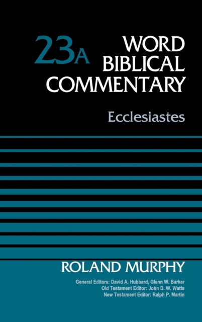 Ecclesiastes, Volume 23A, Hardback Book