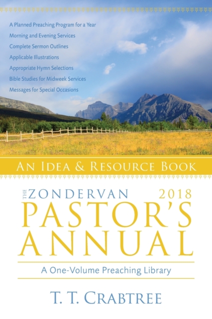 The Zondervan 2018 Pastor's Annual : An Idea and Resource Book, Paperback / softback Book