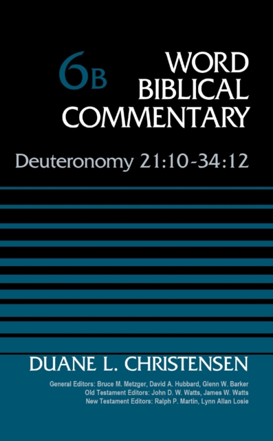 Deuteronomy 21:10-34:12, Volume 6B, EPUB eBook