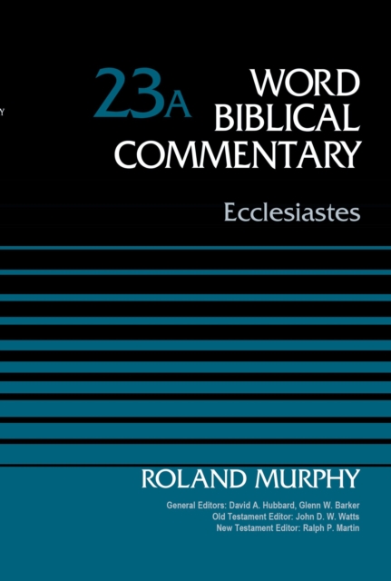 Ecclesiastes, Volume 23A, EPUB eBook