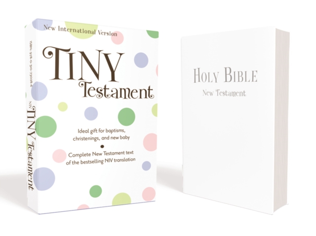 NIV, Tiny Testament Bible: New Testament, Imitation Leather, Blue, Leather / fine binding Book