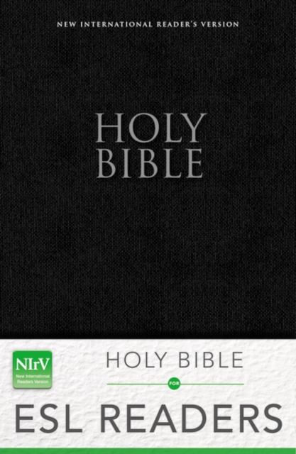 NIrV, Holy Bible for ESL Readers, Paperback, Black, Paperback / softback Book