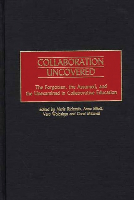 Collaboration Uncovered : The Forgotten, the Assumed, and the Unexamined in Collaborative Education, PDF eBook