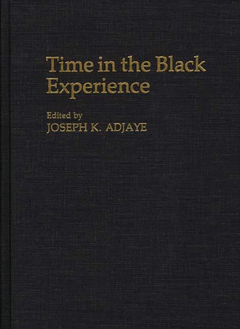 Time in the Black Experience, PDF eBook
