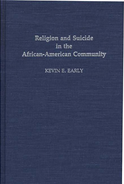 Religion and Suicide in the African-American Community, PDF eBook