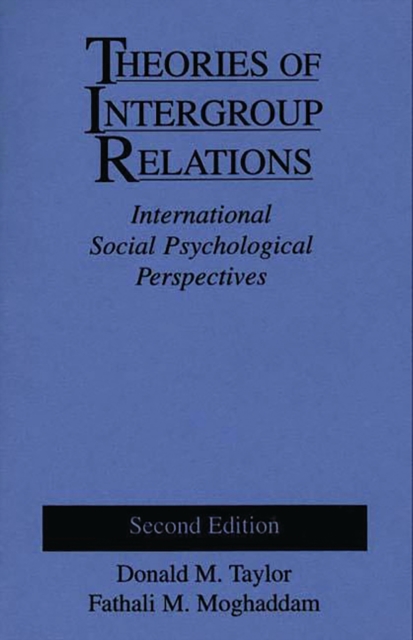 Theories of Intergroup Relations : International Social Psychological Perspectives, PDF eBook